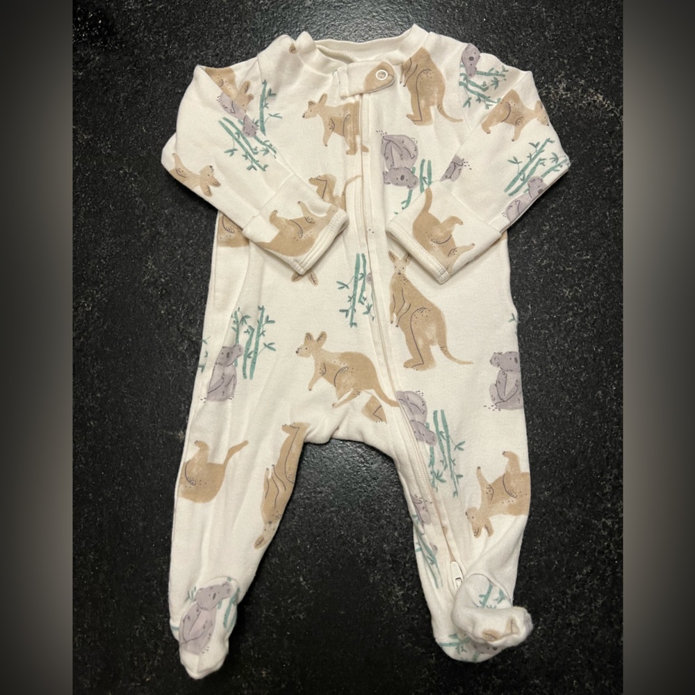 Carter's Cream Baby Onesie